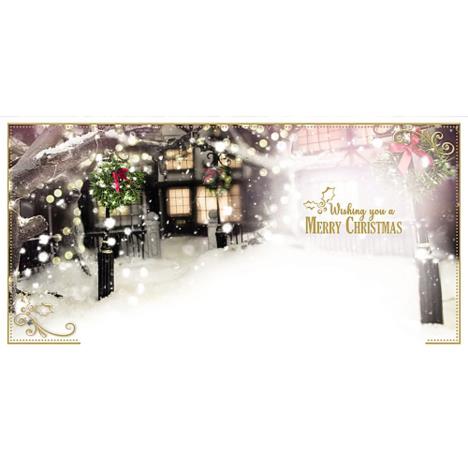 3D Holographic Let It Snow Me to You Bear Christmas Card Extra Image 1